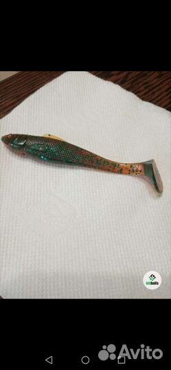 Виброхвост Relax Ohio Ripper - 3. (7,5 см. 4гр.)