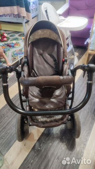 Коляска zippy classic 2 в 1 кожа