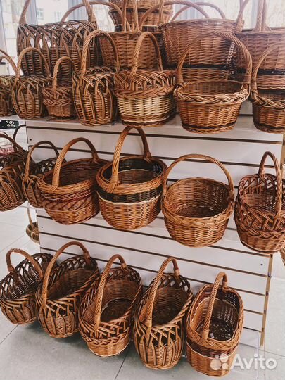 Корзина плетеная