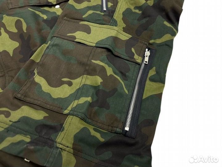 Штаны Vetements Cargo Camo Green