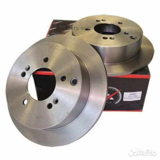 Kortex KD0047 Диск торм. зад.284x10 5 отв