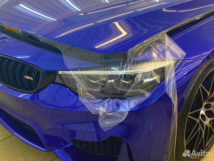 Обклейка пленкой бампер, капот, крылья