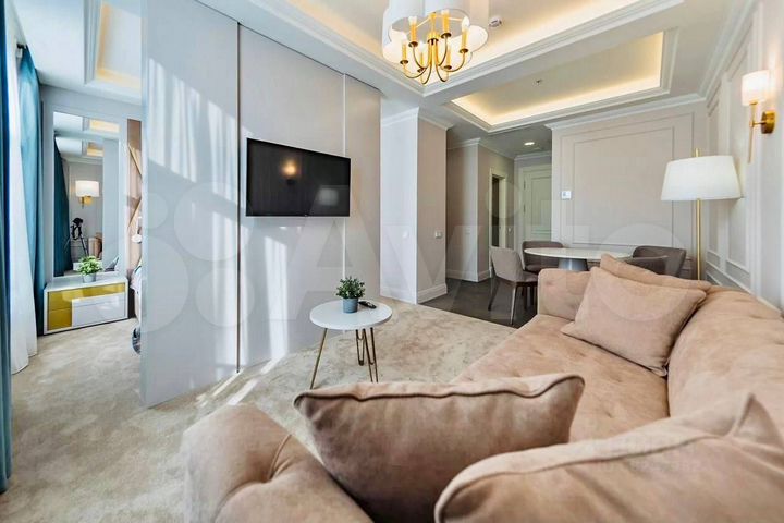 2-к. апартаменты, 52 м², 5/6 эт.