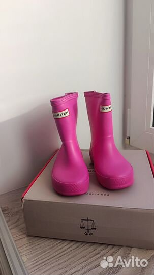 Резиновые сапоги Hunter, р-р 22