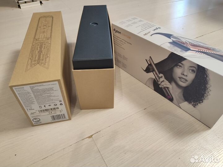 Dyson выпрямитель для волос, цвет фуксия