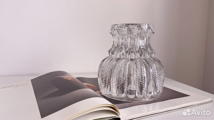 Ваза Цветок Артишок Чехословакия Богемия