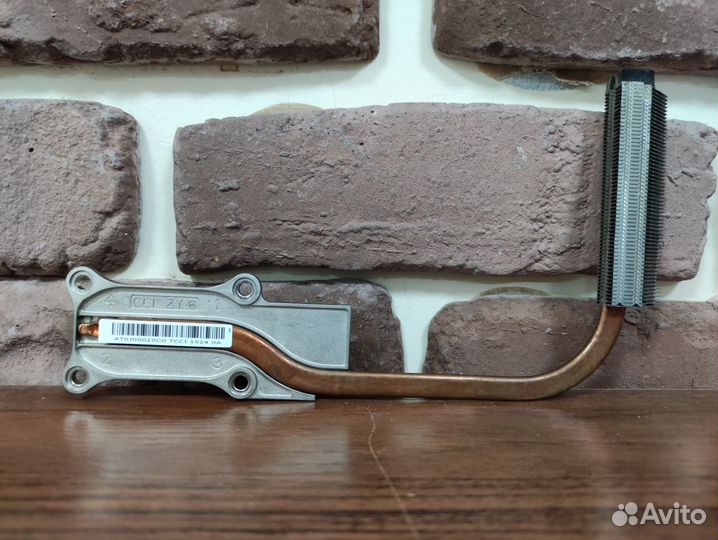 Тепловая трубка охлаждения ноутбука Asus X53U