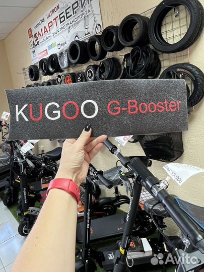 Электросамокат Kugoo g booster наклейка