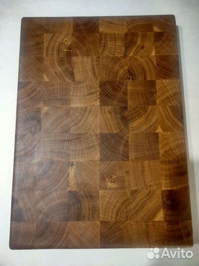 Торцевая разделочная доска дуб