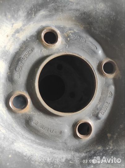 Колесные диски r15 форд фьюжен