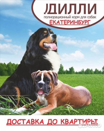 Корм для собак Дилли