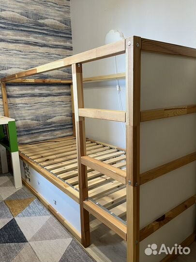 Двусторонняя кровать IKEA Кюра