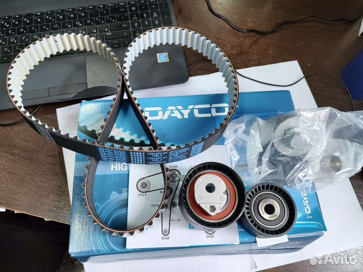 Комплект грм k4m largus Fluence Megane Dayco