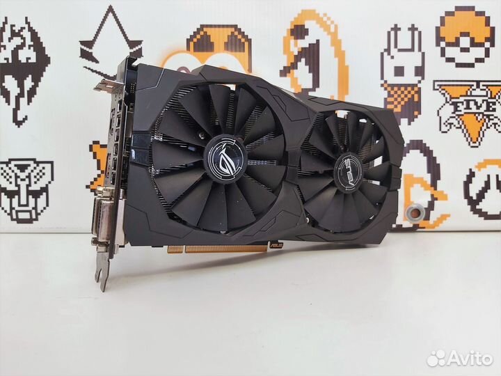 Видеокарта Asus Strix RX 570 4Gb