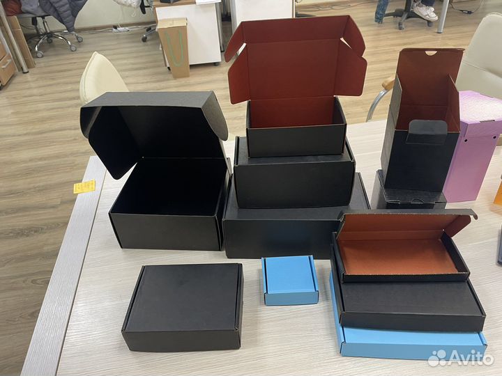 Картонные коробки самосборные для маркетплейсов