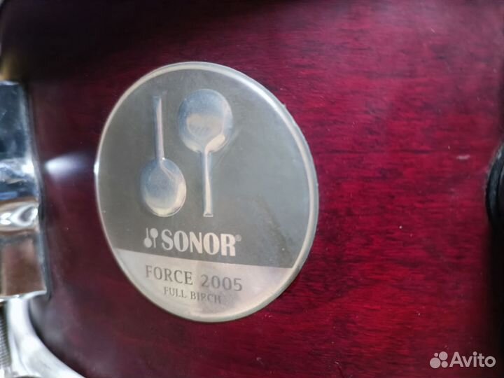 Малый барабан sonor 2005 force full birch