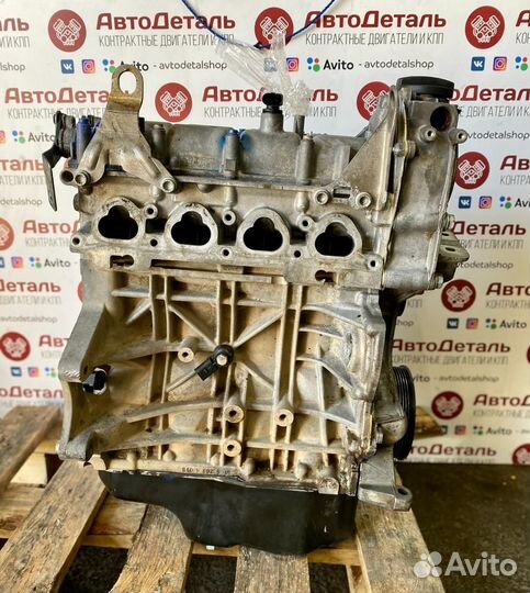 Контрактный двигатель cfna 1.6 105лс Volkswagen