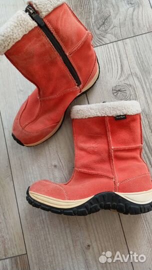 Зимние сапоги для девочки 33