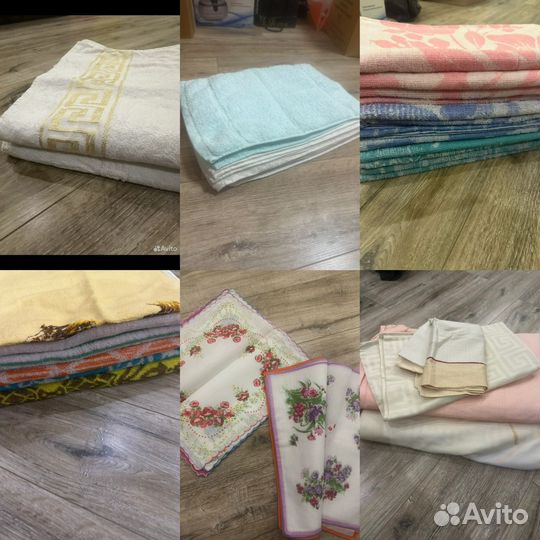 Новые полотенца, скатерти, шторы подушки и т д