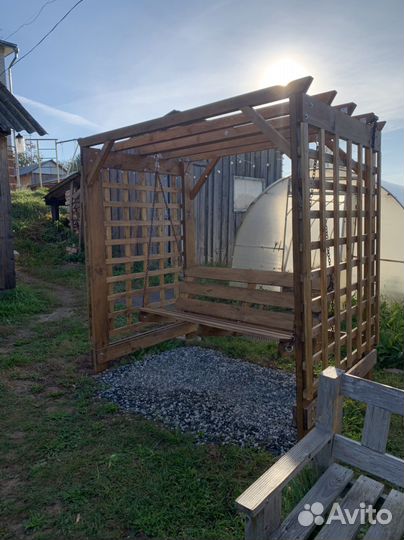 Качель дачная, садовая, уличная