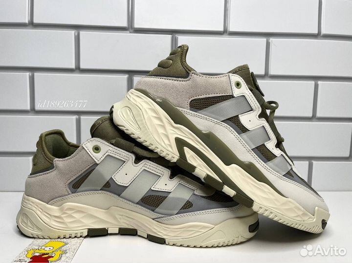 Кроссовки новые Adidas Niteball Beige Khaki