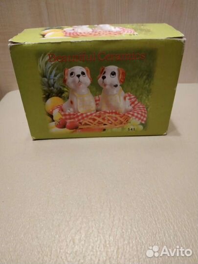 Набор солонка и перечница