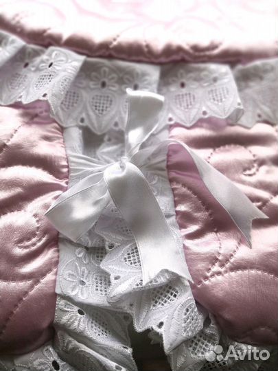 Нежно-розовый конверт