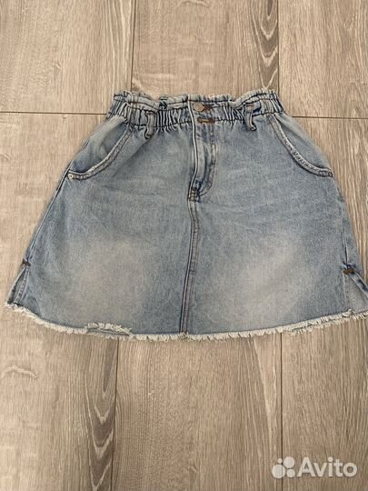 Джинсовая юбка для девочки