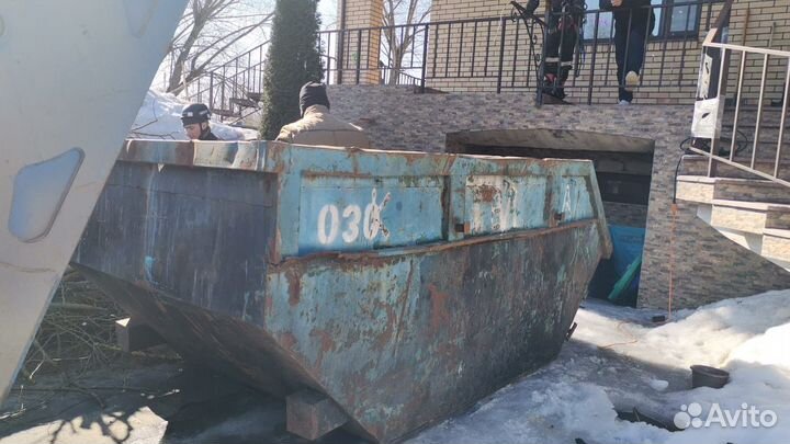 Вывоз мусора контейнер, газель, самосвал