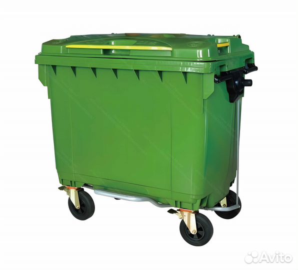 Бак мусорный пластиковый 770л 0.77-2926