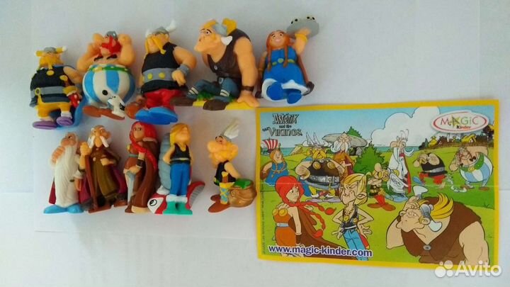 Астерикс и викинги (киндер сюрприз) 2006