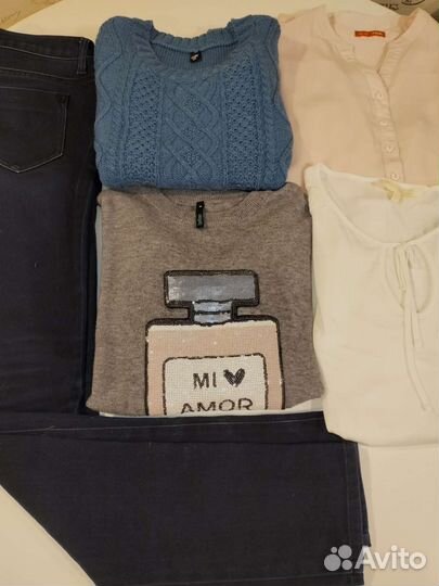 Женские вещи пакетом 42 44 джинсы