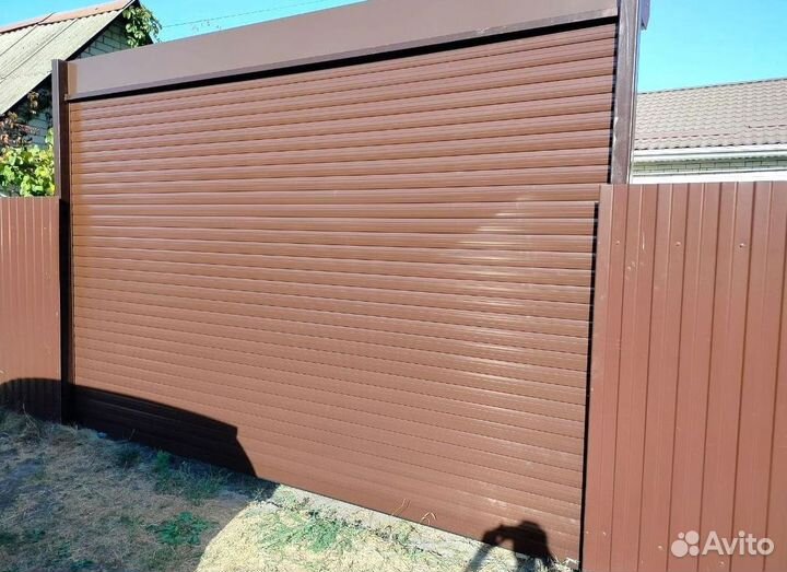 Гаражные секционные ворота с доставкой