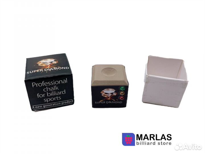 Мел Super Diamond Grey чёрный