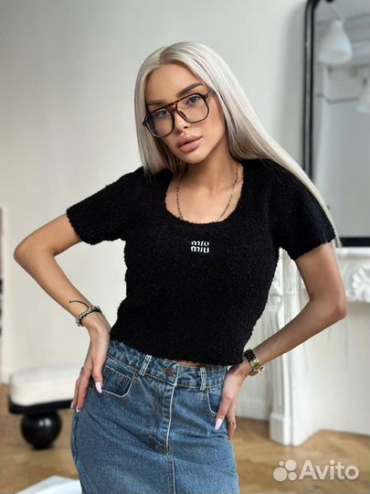 Футболка женская miu miu