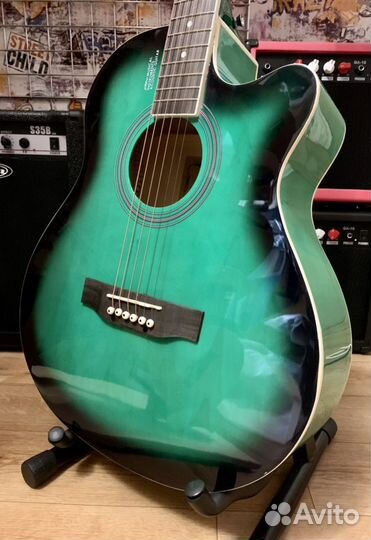 Гитара акустическая + ремень