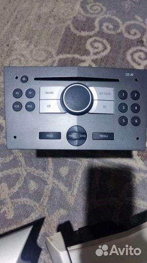 Центральная консоль opel astra h