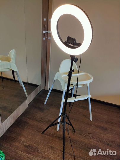 Кольцевая светодиодная лампа HQ14