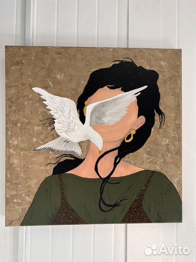 Картина акрил 50х50 