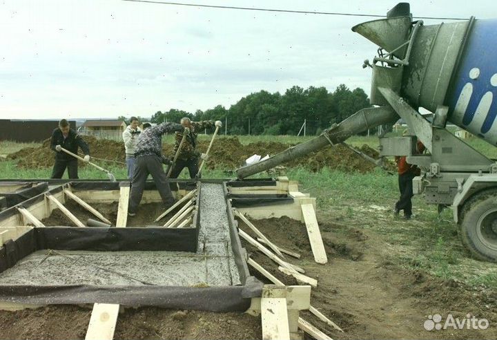 Бетон подача лентой g-5778