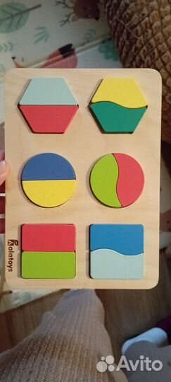 Развивающие деревянные игрушки