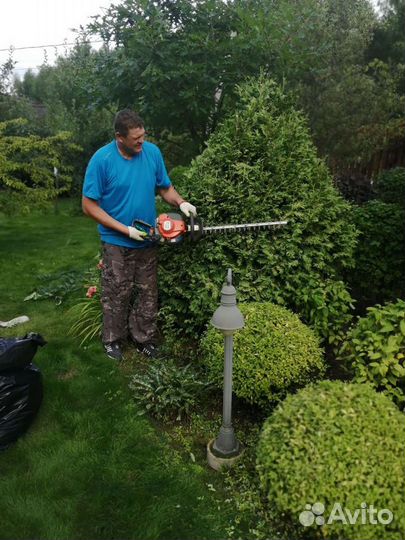 Обрезка деревьев, кустарников, удаление