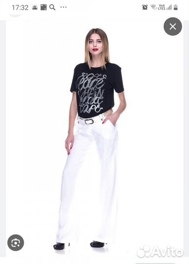 Брюки белые Vangeliza