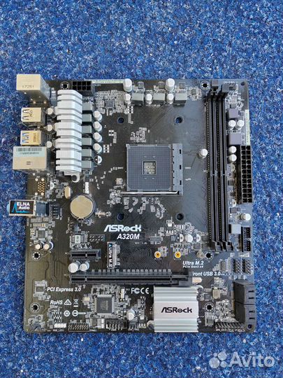 Материнская плата Asrock A320M