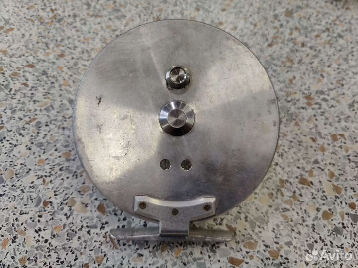 Катушка рыболовная инерционная СССР, ручная работа