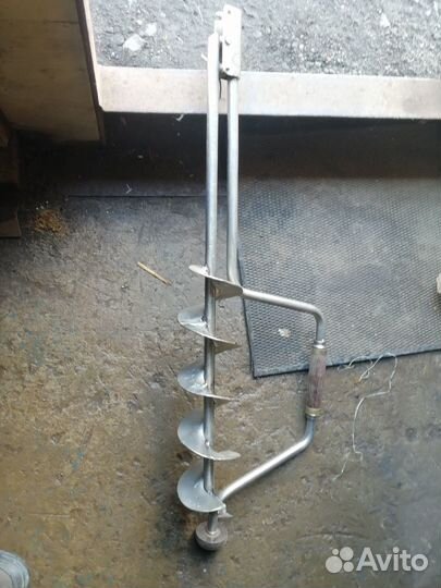 Ледобур титановый 110диаметр