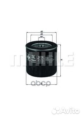 Фильтр масляный oc98 Mahle/Knecht