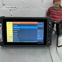 Lowrance elite 9 FS с русским языком в наличии