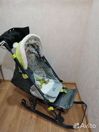 Санки коляска ника