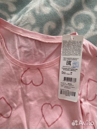 Новая пижама 92/98 для девочки